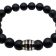 Onyx Matt Gemstone Bracelet: Style-601 (10mm)