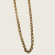 Semicircle Wire Belcher Chain Necklace - Gold - 2mm - Item 988