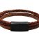 Combination Leather Bracelet - Style 185