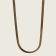 Herringbone Necklace - Gold - 2mm - Item 902