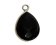Stone charms-BLACK ONYX