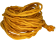 Silk Cords - Amber - 2mm