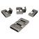 Stainless Steel Snap Lock Clasp: MGST 52 20x3.5mm (Steel)