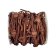 Leather cords - Barbed wire - V.Cognac