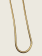 Soft Round Snake Chain Necklace - Gold - 3mm - Item 901