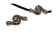 Zamak magnetic clasp: MGL 34 6mm (Rose Gold)