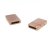 Stainless Steel Magnetic Clasp,Rose Gold,MGST-76-10*2,5mm