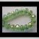 Faceted Glass Beads - 8mm (Peridot AB)