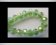 Faceted Glass Beads - 8mm (Peridot)