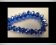 Faceted Glass Beads - 12mm (Saphire AB)
