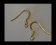Zamak Earring findings - FI-7015-GOLD