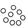 Rubber ring 6mm-Black
