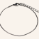 Soft Round Snake Chain Bracelet - Silver - 1mm - Item 901