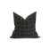 Black Cotton Cushion with Squares