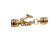 Zamak Lobster Claw Clasp MGL-282-6mm-GOLD