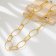 Gold Plated Stainless Steel Necklace - 517