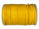 Round Leather Cord - 4mm - Sunshine Yellow