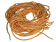Silk Cords - Light Orange - 2mm