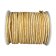 Round Leather Cord Vintage Camel 3mm