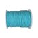 Round Leather Cord -1mm - Turquoise