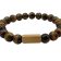 Tiger Eye Gemstone Bracelet: Style-509 (8mm)