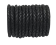 Oslo Round Braided leather cords - 6mm-black