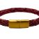 Spiral Braided Leather Bracelet - Style 333