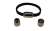 Stainless Steel Magnetic Clasp: MGST-55 5*2mm (Steel)
