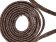 Arizona Style Oval Braided -12*5MM - Vintage Brown