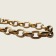 Semicircle Wire Dendritic Pearl Necklace - Gold - 3mm - Item 995