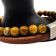 Combination Gemstone and Leather Bracelet - Style 164