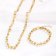 Gold Plated Stainless Steel Necklace - 531