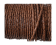 Oslo Round Braided Leather Cord- 3mm-Walnut
