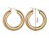 Stainless Steel Earnings - SSEAR75-PVD Gold plated