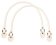 Leather-Bag Handle-Style1- Ivory