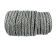 Square Braided Bolo Leather Cords-4mm-Light Grey