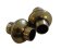 Zamak magnetic clasp: MGL 4 6mm (Antique Gold)