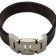 Plain Flat Leather Bracelet - Style 314