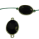 zamak charm CA-4834 - Black Quartz