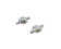 Magnetic Clasps, Zamak, Antique Silver, MG1 - 8mm