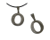 Stainless Steel Pendant: SSP-535 24mm (Steel)