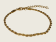 Rope Chain Bracelet - 3mm – Gold - Item 906