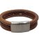 Combination Leather Bracelet - Style 224