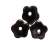 Ceramic beads - 29*5mm (Black AB)