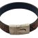 Plain Flat Leather Bracelet - Style 305