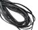 Flat Nappa Leather cords - 5mm - Lizard bronze