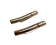 Stainless Steel Push Clasp: MGST 06 4mm (Rose Gold)