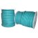 Round Leather Cord - Light Turquoise - 3mm