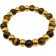 Tyger Eye Gemstone Bracelet: Style-510 (8mm)