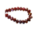Faceted Glass Beads - 12mm (Wine Red AB)